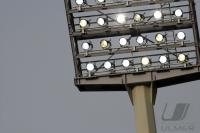 Fussball 1. Bundesliga: Flutlicht in der Bayarena