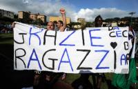 FUSSBALL SERIE A:  Wesley Sneijder, Mario Barwuah Balotelli (v. li., Inter)