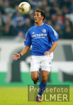 FUSSBALL 1. Bundesliga: S04, PINTO Einzelaktion