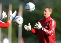 Fussball 1. Bundesliga Saison   2011/2012 :  Torwart Manuel Neuer (FC Bayern Muenchen)