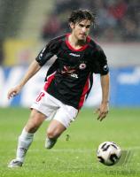 Fussball Uefa Cup: Sofia, DIMITROV Einzelaktion am Ball