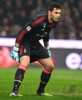 FUSSBALL SERIE A:  Torwart Marco Amelia (AC Mailand)