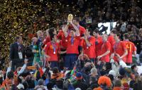 FUSSBALL WM 2010  FINALE:  Holland - Spanien