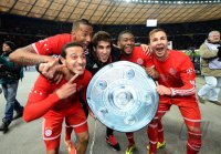 Fussball, 1. Bundesliga  Saison 2013/2014: Hertha BSC Berlin - FC Bayern Muenchen