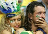Fussball WM 2006: Brasilien - Frankreich