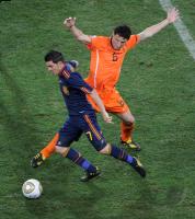FUSSBALL WM 2010  FINALE:  Holland - Spanien