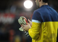 Fussball: Europa League Saison 2012/2013: Torwart Handanovic Samir (Inter Mailand)