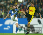 Fussball Bundesliga: VfL Bochum - Borussia Dortmund, Zweikampf