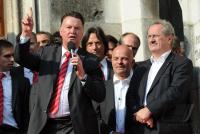 Fussball: FC Bayern feiert zum Saisonabschluss auf dem Marienplatz