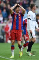 Fussball 1. Bundesliga Saison 14/15: FC Bayern Muenchen - Eintracht Frankfurt