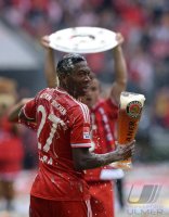Fussball 1. Bundesliga  Saison  2012/2013:  Deutscher Meister 12/13 FC Bayern Muenchen