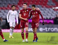 Fussball 1. Bundesliga Saison 21/22: FC Bayern Muenchen - 1. FSV Mainz 05