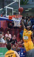 Basketball 1. Bundesliga 15/16 Hauptrunde: Walter Tigers Tuebingen - Mitteldeutscher BC