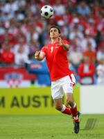 FUSSBALL EURO 2008: Oesterreich , Stranzl