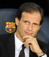 Fussball Champions League  Saison 2011/2012:  Trainer Massimilliano Allegri (AC Mailand)