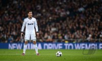 FUSSBALL INTERNATIONAL CHL ACHTELFINALE 12/13:  Cristiano Ronaldo (Real Madrid)