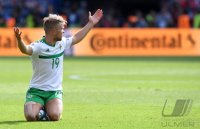 Fussball Europameisterschaft Achtelfinale 2016: Wales - Nordirland