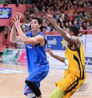 Basketball 1. Bundesliga 13/14:  Walter Tigers Tuebingen - Mitteldeutscher BC