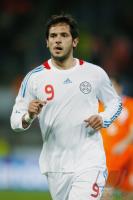 Fussball WM  2010  Qualifikation:  Roque Santa Cruz (Paraguay)