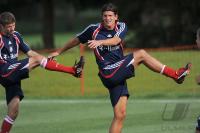 Fussball 1. Bundesliga: Training beim FC Bayern Muenchen