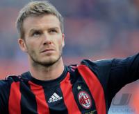 FUSSBALL SERIE A:  BECKHAM   (AC Mailand)