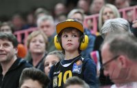 Basketball 1. Bundesliga 17/18 Hauptrunde: Walter Tigers Tuebingen - Basketball Laewen Braunschweig