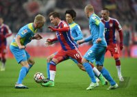 Fussball 1. Bundesliga Saison 14/15: FC Bayern Muenchen - 1. FC Koeln