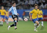FUSSBALL INTERNATIONAL:  Argentinien - Brasilien