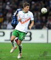Fussball Champions League  Saison 2010/2011: Sebastian Proedl (SV Werder Bremen)