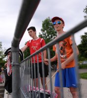 Fussball Kreisliga B 6  21/22:  SGM Kiebingen / Buehl  - Fans / Trommler