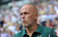 1. FUSSBALL BUNDESLIGA: Trainer Michael Frontzeck (Gladbach)