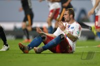 Fussball, 1. Bundesliga  Saison 2014/2015, Relegation: Hamburger SV - Karlsruher SC