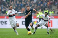 Fussball International Serie A 14/15: Lukas Podolski (Inter Mailand)