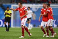 FUSSBALL WM 2018 Vorrunde Russland -  Aegypten