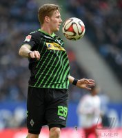 Fussball, 1. Bundesliga  Saison 2014/2015: Hamburger SV - Borussia Moenchengladbach