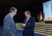 FUSSBALL 62. FIFA  Kongress in Budapest 2012: Vizepraesident Michel PLATINI (Frankreich, FIFA-Exekutivkomitee und UEFA Praesident)