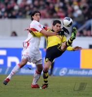 Fussball 1. Bundesliga : VfB Stuttgart - Borussia Dortmund