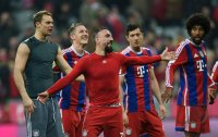 Fussball 1. Bundesliga Saison 14/15: FC Bayern Muenchen - TSG 1899 Hoffenheim