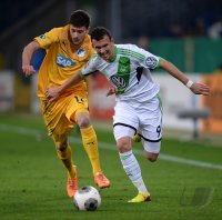Fussball DFB Pokal Viertelfinale 13/14: TSG 1899 Hoffenheim - VfL Wolfsburg
