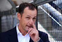 FUSSBALL, DFB Pokal 1. Hauptrunde:  Trainer Heiko Herrlich (Unterhaching)
