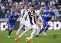 FUSSBALL SERIE A 2018/2019: Juventus Turin - Sampdoria Genua