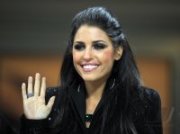 Fussball CHL  Saison 2010/2011:  Yolanthe Cabau Ehefrau von Wesley Sneijder (Inter Mailand)