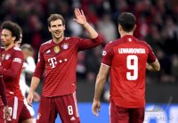 Fussball International CHL 21/22: FC Bayern Muenchen - Benfica Lissabon