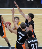 Basketball 1. Bundesliga 2013/2014 Testspiel: Walter Tigers Tuebingen - ratiopharm Ulm