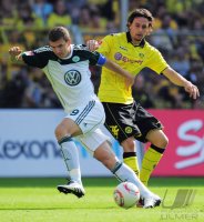 Fussball: 1. Bundesliga Saison 2010/2011: Dortmund - Wolfsburg