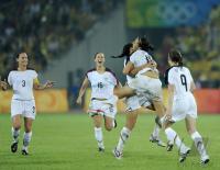 FUSSBALL  Olympia 2008   Finale   Brasilien - USA