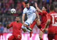 Fussball 1. Bundesliga Saison 2016/2017: FC Bayern Muenchen - TSG 1899 Hoffenheim