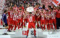 Fussball 1. Bundesliga : FC Bayern Muenchen Deutscher Meister 09/10