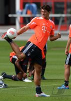 Fussball 1. Bundesliga :  Training beim FC Bayern Muenchen