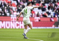 Fussball 1. Bundesliga Saison 21/22: FC Bayern Muenchen - SpVgg Greuther Fuerth